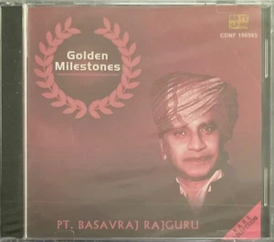 Golden Milestones By PT Basavraj Rajguru - Classical CD - Picture 1 of 2