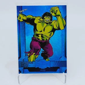HULK 2024 Marvel Metal Universe Vengadores Gemas Preciosas PMG Azul/50 🔥 - Imagen 1 de 4