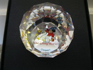1996 Swarovski Crystal 25th Anniversary Mickey Paperweight Arribas DISNEY Last 1 - Picture 1 of 1
