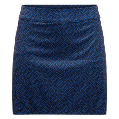 J.LINDEBERG J Lindeberg Womens Amelie Mid Golf Skort GWSD06751 Small Nautical Bridge NEW
