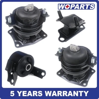 Juego de montaje de motor y transmisión de 4 piezas apto para Honda Odyssey 2005-2006 3,5 L i-VTEC automático Foto 1 de 4