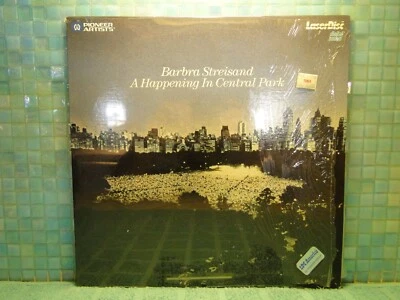 Barbra Streisand A Happening In Central Park Laserdisc -EXTRA LDs SHIP FREE Foto 1 de 2