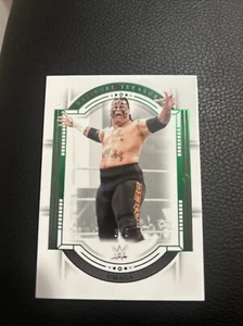 2024 Panini National Treasures WWE Umaga Base Verde Esmeralda/5 Familia Anoa’i - Imagen 1 de 6