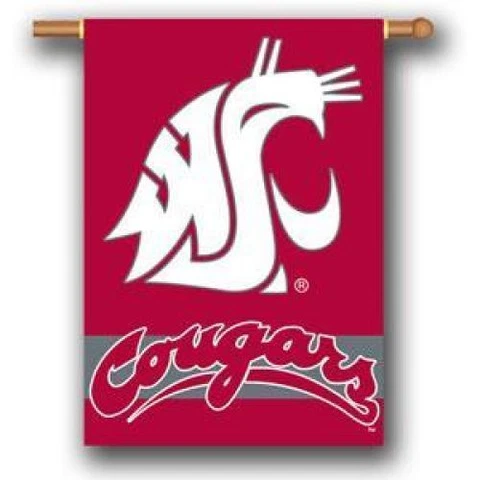 Washington State Cougars 2-sided Premium 28" X 40" Banner Cover