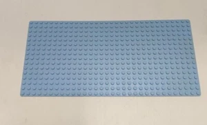 LEGO Platte 16x32 Baseplate 16 x 32 Grundplatte Bauplatte Hellblau Selten 7586 - Bild 1 von 2