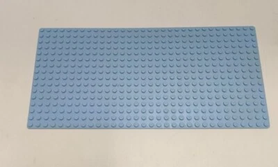 LEGO Platte 16x32 Baseplate 16 x 32 Grundplatte Bauplatte Hellblau Selten 7586 - Bild 1 von 2