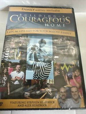 NEW - Building A Courageous Home (DVD) Christian Family Fun Activities - Image 1 of 2