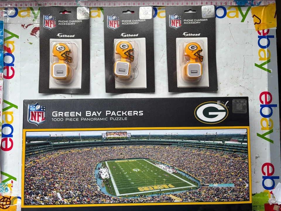 MasterPieces 1000 Piece Sports Jigsaw Puzzle - NFL Green Bay Packers Center...