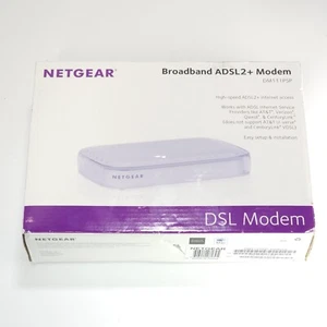 Netgear DM111PSP-100NAS Broadband ADSL2+ Modem - White - Picture 1 of 5