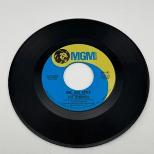 Pop 45 The Osmonds - He Ain't Heavy...He's My Brother / One Bad Apple MGM - Picture 1 of 2