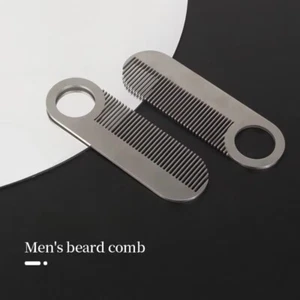 Portable Men's Beard Comb Mustache Care Shaping Tools for Barber - Picture 1 of 6