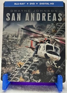 San Andreas (2-DiscSet, Blu-ray + DVD & STEELBOOK, NEUWERTIG!!!) - Bild 1 von 6