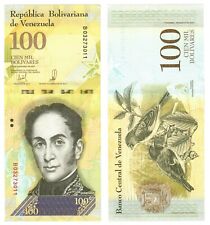 2017 Venezuela Banknote   P100 100,000 Bolivar UNC BCV  Security Thread