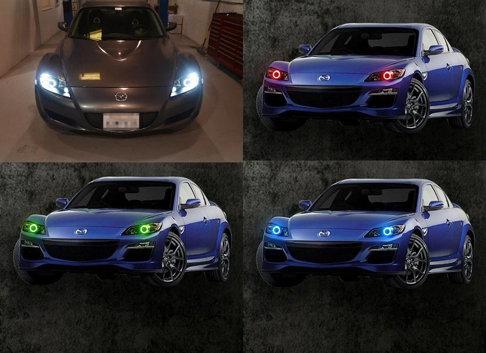 Dream Color Flow Series RGB para Mazda RX-8 RX8 04-08 Flash DRL Flow Series LED Foto 1 de 4