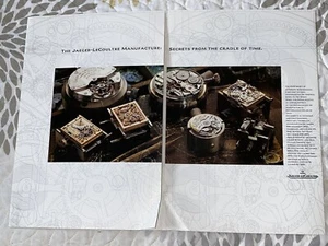 Watch Booklet/Brochure-Jaeger-LeCoultre Watchmaking, Secrets - Picture 1 of 6