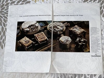 Watch Booklet/Brochure-Jaeger-LeCoultre Watchmaking, Secrets - Image 1 of 4
