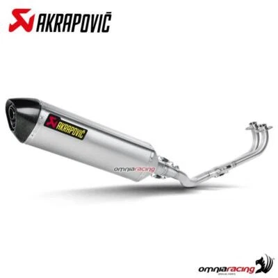 Scarico completo Akrapovic titanio racing Yamaha Tmax 500 2008-2011 - Immagine 1 di 4