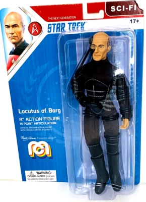 Figura de acción Star Trek The Next Generation Locutus of Borg Picard 8" MEGO Foto 1 de 4