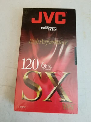Cinta VHS JVC SX 120 - NUEVA, EP - 6 horas - T-120 Foto 1 de 2