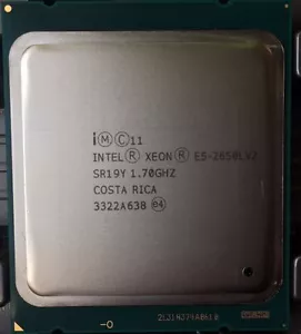 Intel Xeon E5-2650L V2 TEN Core 1.70GHz 7.2 GT/s QPI SR19Y Server Processor CPU - Picture 1 of 1