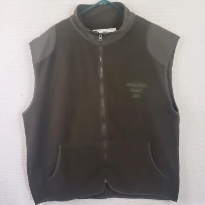 Boyt Harness Company Fleece Vest Men's 3XL Green Full Zip Save Habitat Hunt NWTF - Image 1 of 4