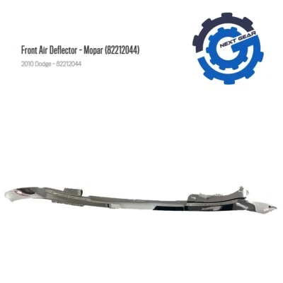 Новый оригинальный производитель Mopar передний воздушный дефлектор хром 2010-2011 Dodge Ram 2500 3500 82212044 - Изображение 1 из 3
