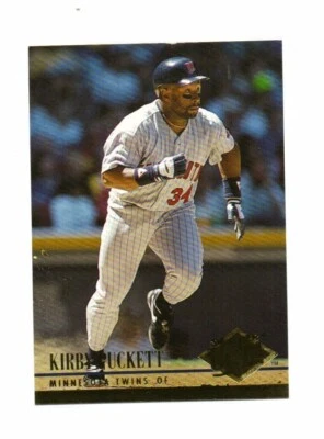 KIRBY PUCKETT (Minnesota Twins) 1994 FLEER ULTRA BASEBALL CARD #394 - Image 1 of 2