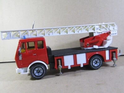 186W Vintage 1978 SIKU 2819 Germany Mercedes DL 30 Great Scale Firefighter 1:50 - Image 1 of 4