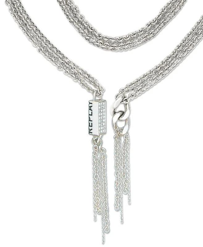 Replay Damenkette  Edelstahl silber RVC249GH Collier Edelstahl - Bild 1 von 1