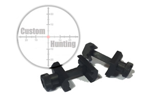 weaver to weaver / picatinny to picatinny rail adapter mount clamp set