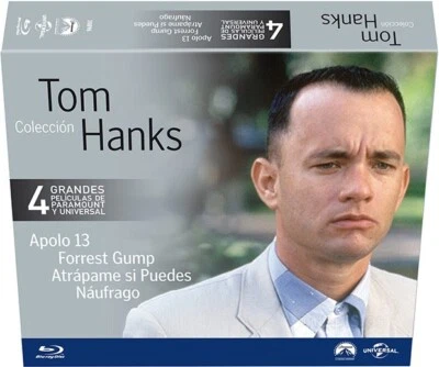 Colección Tom Hanks Blu-ray Apolo 13, Forrest Gump, Atrápame si Puedes, Náufrago - Imagen 1 de 3