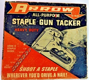 Pistola grapa multiusos FLECHA tacker modelo de alta resistencia T-50 - Usado en excelente condición - Imagen 1 de 6