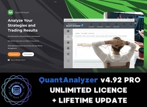 QuantAnalyzer v4.92 PRO unlimited Licence Forex Simulation Software for EA - Picture 1 of 7