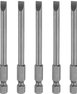 Beschaffungskarte 10 Stck. 5 mm Schlitzspitze Magnetkopf Schraubendreher Bits, 75 mm s2 - Bild 1 von 4