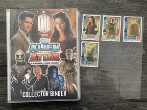 Doctor Who: Alien Attax Binder - Full Set of 240 Base Cards & Limited Editions - Picture 1 of 24