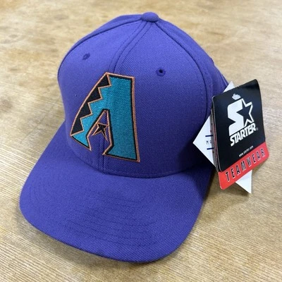 Nuevo Sombrero Gorra Vintage Años 90 Starter Arizona Diamondbacks Logo OG Correa Ajustable Foto 1 de 4
