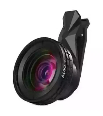 Aukey 2 en 1 LENTE GRAN ANGULAR / LENTE MACRO PL-WD07 para iPhone Android en caja Foto 1 de 4