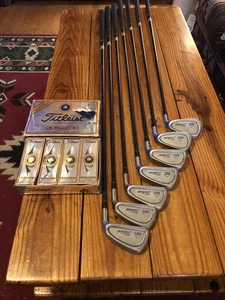 Titleist DCI Oversize Iron Set 3-9 Tri-spec Regular Graphite Shaft. 12pk Pro v 1 - Picture 1 of 12