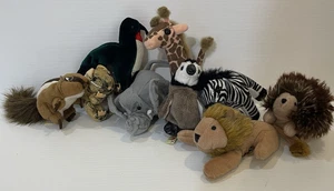 Folkmanis Mini Tier Fingerpuppe 9 Stück Maus Löwe Igel Pinguin Giraffe - Bild 1 von 21