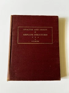 Analysis And Design of Flight Vehicle Structures By E.F. Bruhn 1947 Vintage HC - Picture 1 of 10