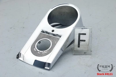 Harley Softail Fatboy 2006 tanque de combustible cubierta de consola cromo #4121 Foto 1 de 4