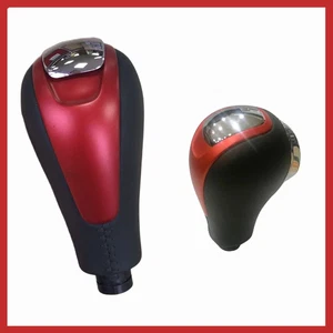 Clio 4 Automatic Gear Shift Knob Red Shiny Selector Lever Handle 328655406R - Picture 1 of 5
