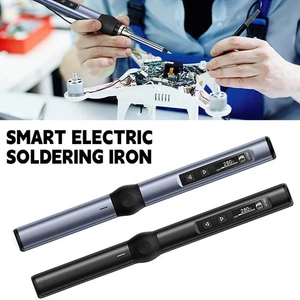 Saldatore Elettrico Regolabile Costante Smart PD 65W Stazione Strumenti Riparazione - Foto 1 di 23