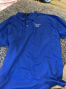 Camisa Polo Cuello Notre Dame Lucha Irlandesa Velocidad Azul Unisex Talla Adulto 2XL - Imagen 1 de 2