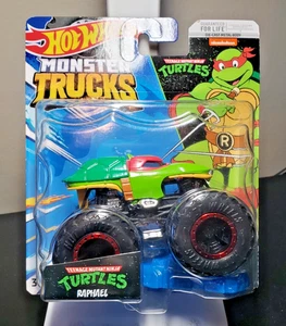 Hot Wheels Monster Trucks Nickelodeon Teenage Mutant Ninja Turtles Raphael - Picture 1 of 2