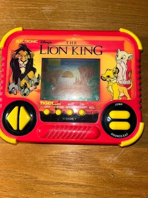 Videojuego portátil Disney El Rey León Tigre Electrónica 1990 probado y funciona  Foto 1 de 3
