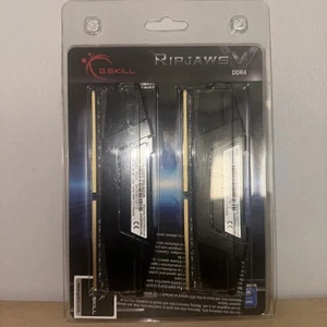G.Skill Ripjaws V Series DDR4 3200MHz RAM 64GB (4x16GB) - New Sealed - Afbeelding 1 van 4
