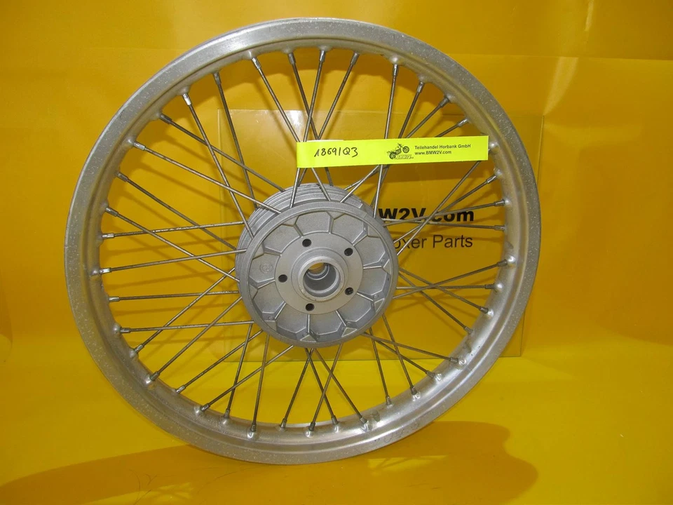 Llanta delantera BMW R100 R90 R75 R60/6/7 Weinmann 1,85x19 rueda delantera Foto 1 de 1