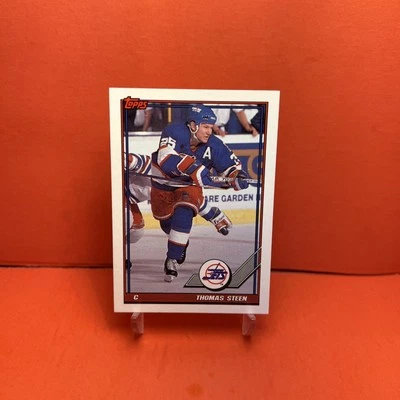 1991-92 Topps Thomas Steen #218 EX🦄 - Image 1 of 2