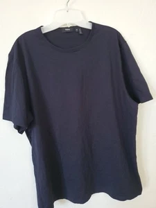 Theory Men’s Precise Organic Cotton Tee Marine Blue Size XXL - Picture 1 of 7